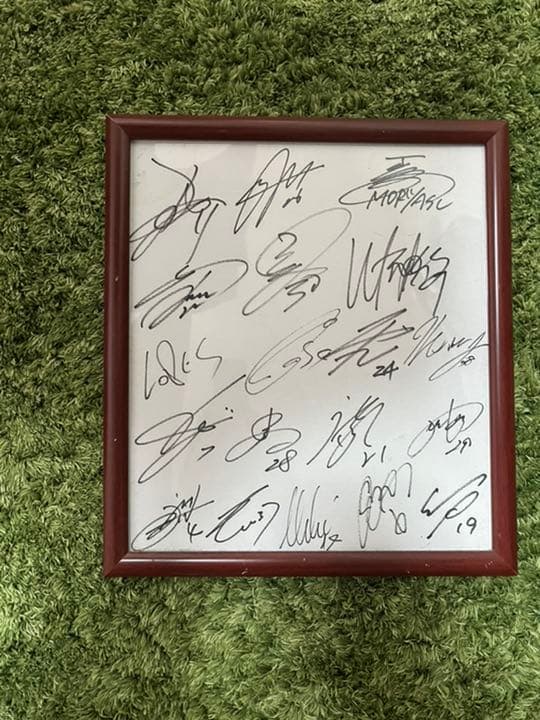 森保監督時代 サンフレ選手直筆サイン色紙