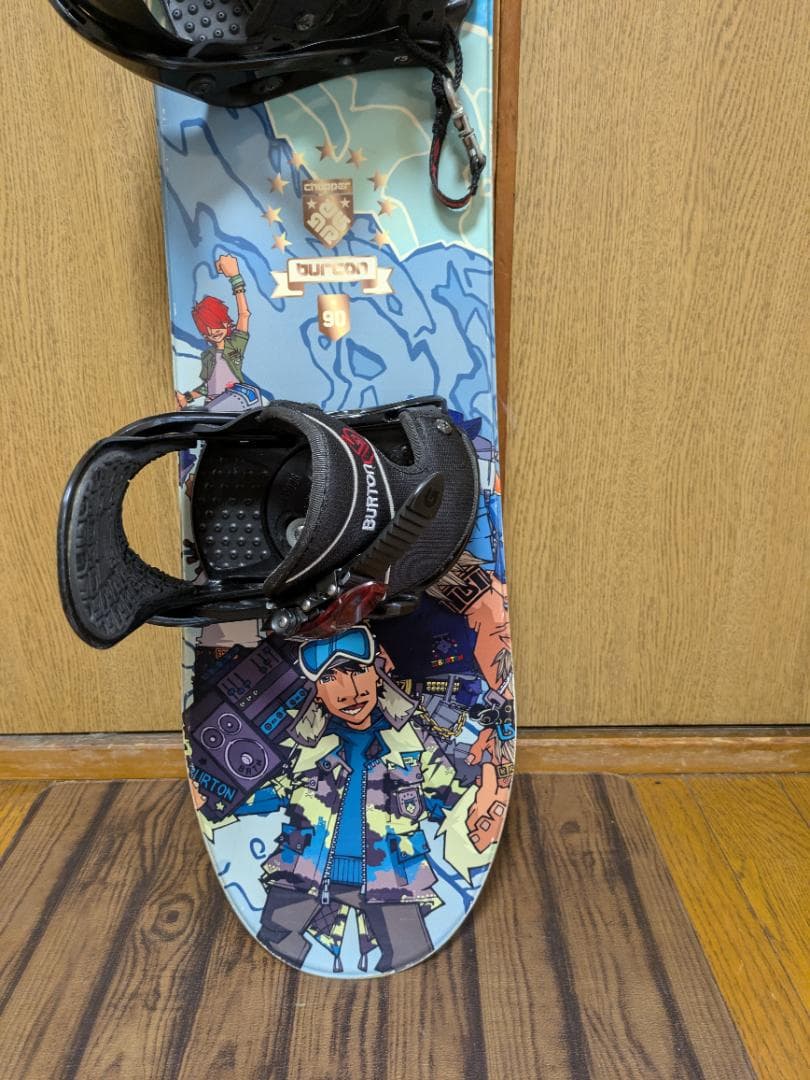 Burton　キッズスノーボード　バートン　ジュニア　90　2点セット　中古