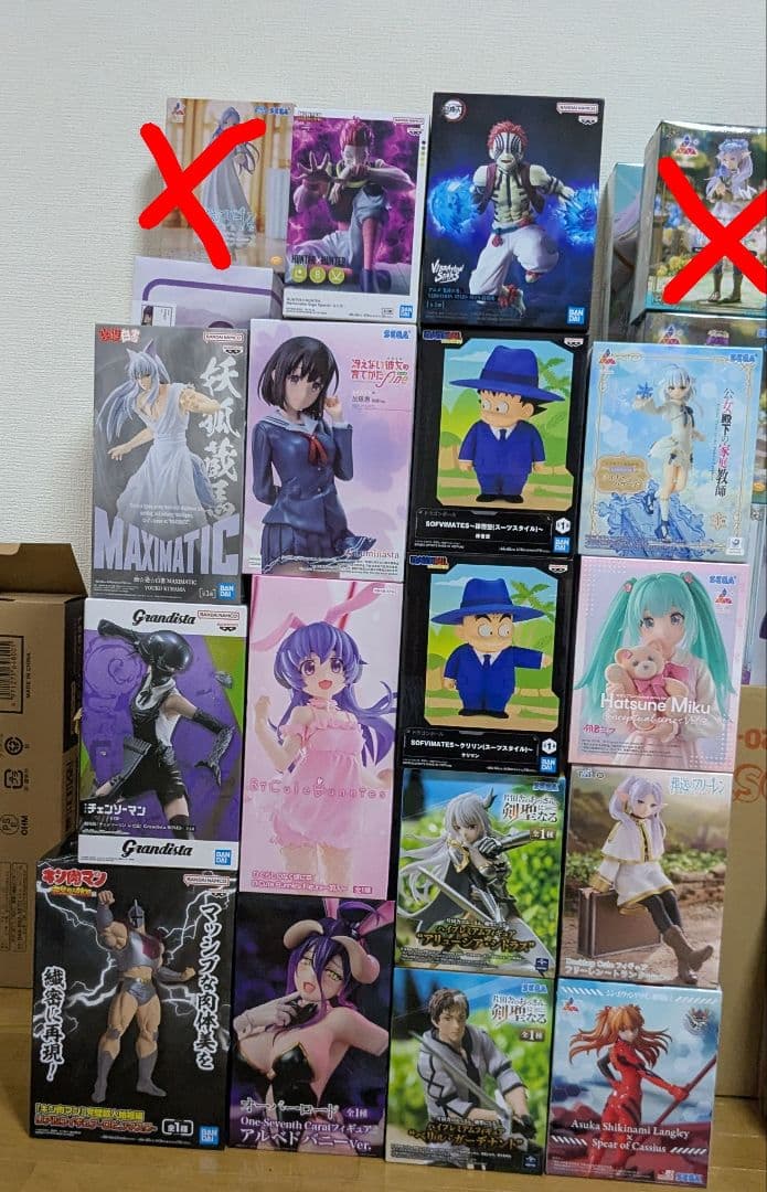 (ほぼ新作)プライズフィギュア16点