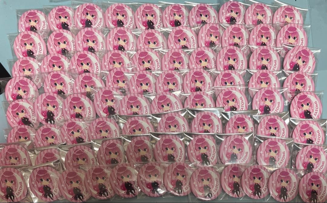 Memories さとみくん缶バッチ 月デフォ×83