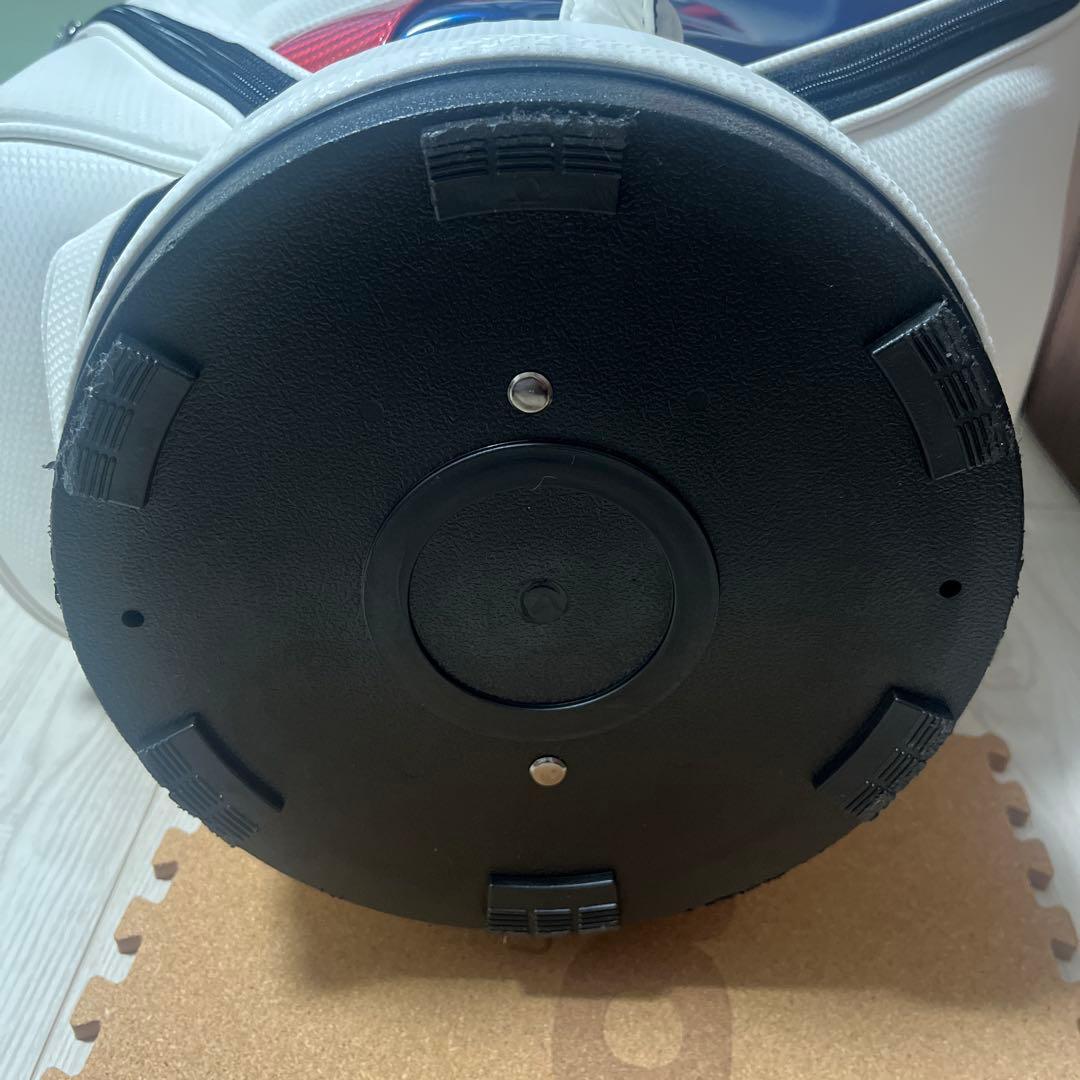 SRIXONキャディバッグ（ホワイト/レッド/ネイビー）