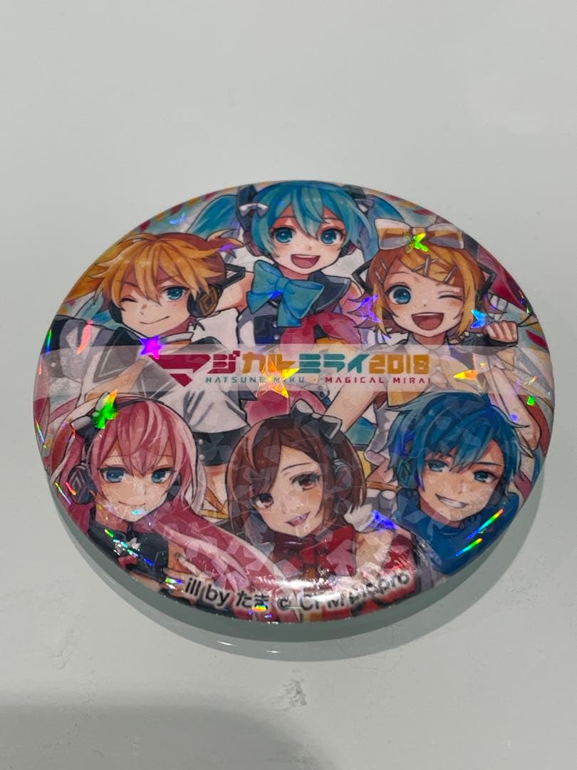 【限定品】マジカルミライ2018シークレット缶バッチ