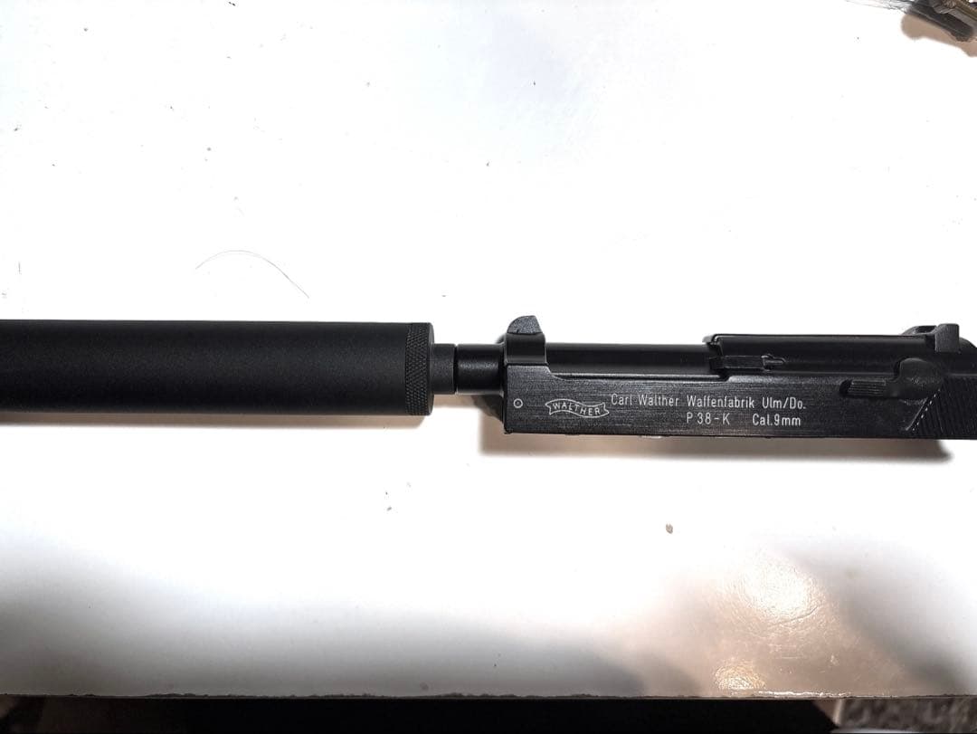 Walther P38-K ガスガン 9mm パーツ スライド