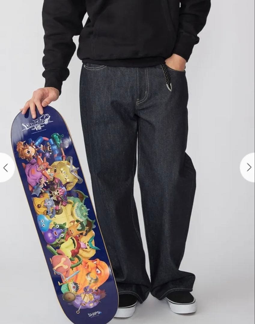 DQVIIR SHIPS モンスターズ スケート デッキ8.25 x 32in