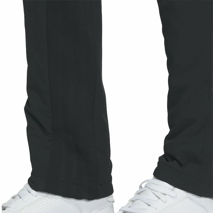 【76】秋冬 定価27,500円 アディダス ゴルフ 中綿 テーパードパンツ 黒