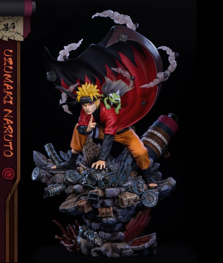 NARUTO ナルト 幕後 ナルト 樹脂フィギュア ガレキ スタチュー