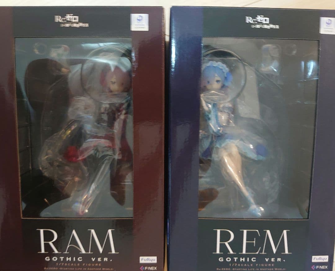 Re:ゼロから始まる異世界生活 レム　ラム　フィギュア　GOTHIC ゴシック
