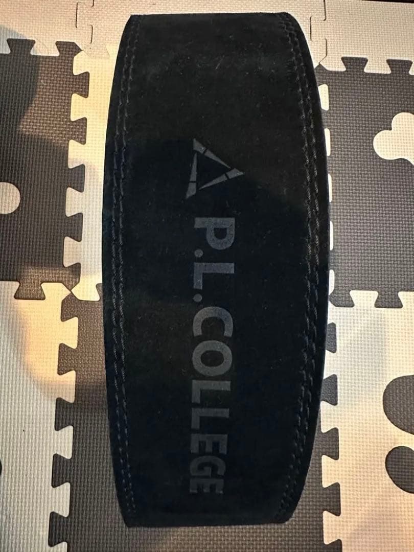 P.L.College パワーリフティングベルト　Mサイズ