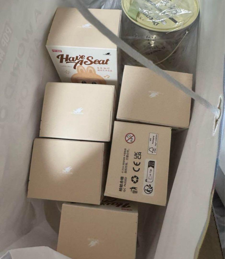 新品未開封 LABUBU Have a seat 6 ピースセット