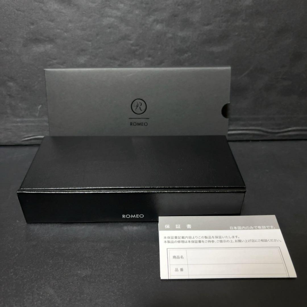 新品未使用 ROMEO No.3 五大陸 別注ボールペン ネイビーブルー ロメオ