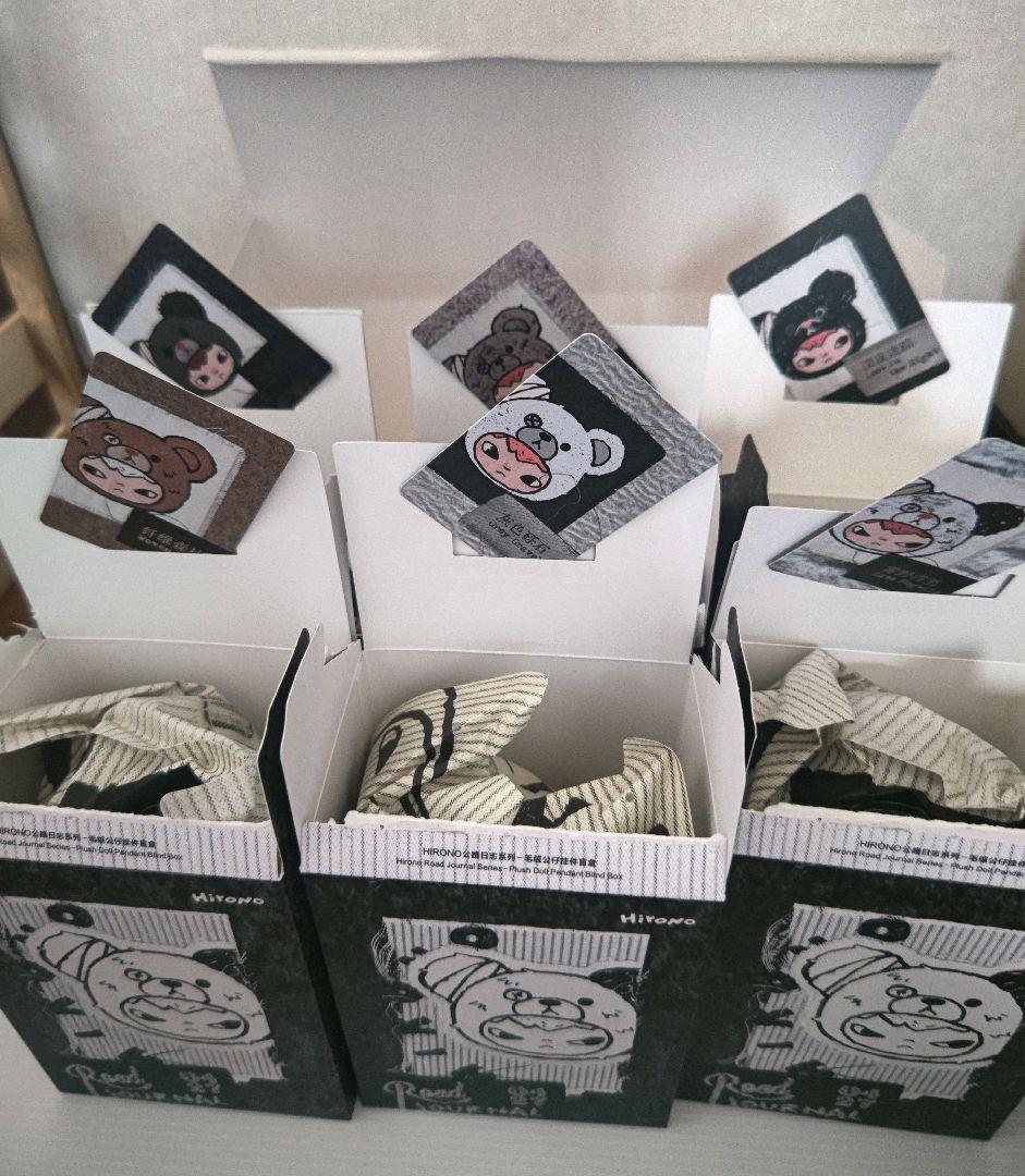 Hirono Road Journal シリーズ　ぬいぐるみ　6ピース 開封済み