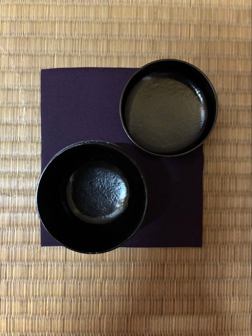 鈴木表朔　一閑塗　雲錦大棗　茶器　茶道具　棗　茶入