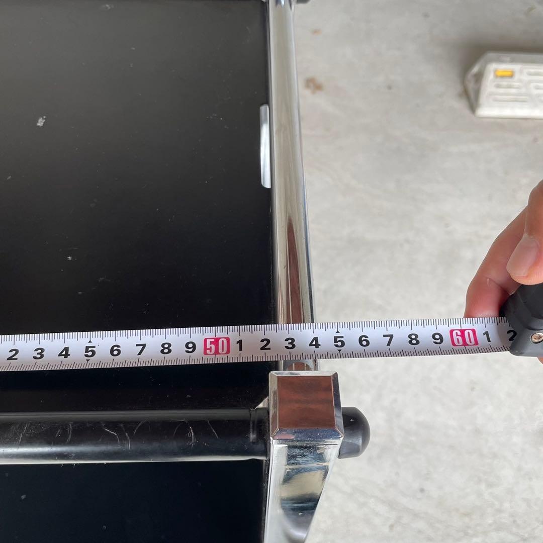 ステンレスワゴン 医療用 ブラック