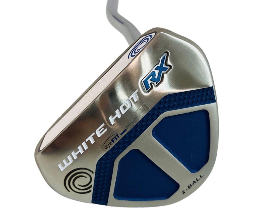 レディース！美品！ODYSSEY WHITE HOT RX 2-BALL パター