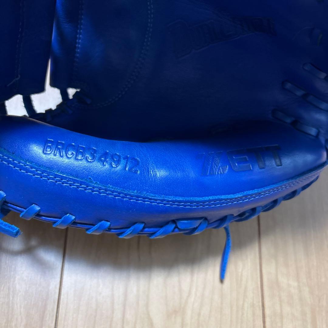 ZETT デュアルキャッチ 軟式キャッチャーミット 中古