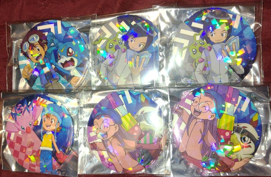 ③缶バッジ　デジモン ＴＶアニメ　デジタルモンスター