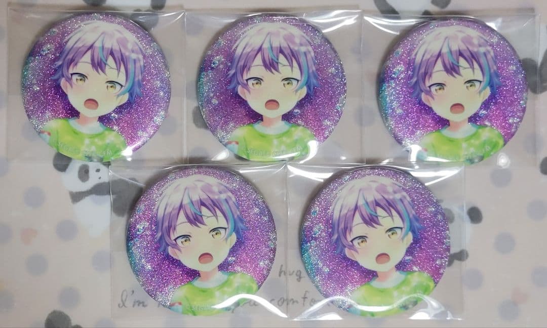 【最終値下げ】 プロセカ グリッター缶バッジ グリ缶 13A 神代類 リバドリ