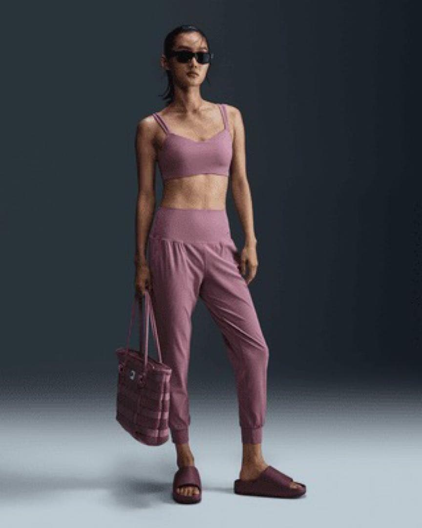 【新品】NIKE ZENVY ハイウエスト ジョガーパンツ ヨガパンツ Lサイズ