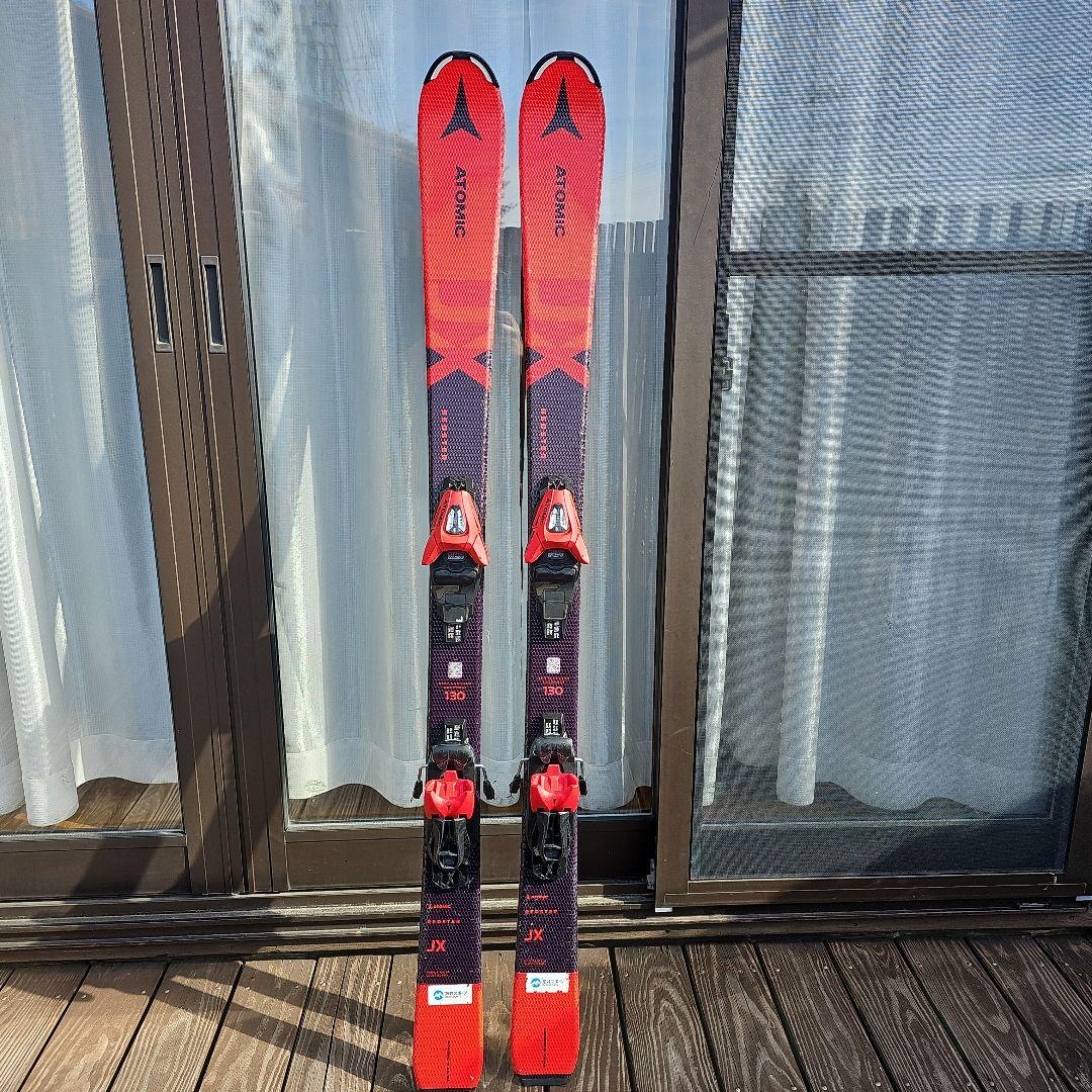 Atomic Redster スキー 130cm ストック付き