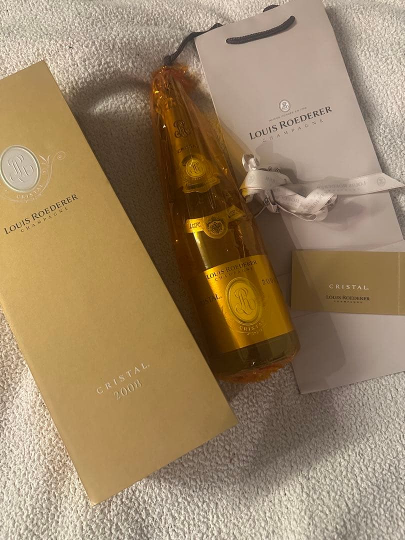 Louis Roederer Cristal 2008 ゴールドボックス　未開封