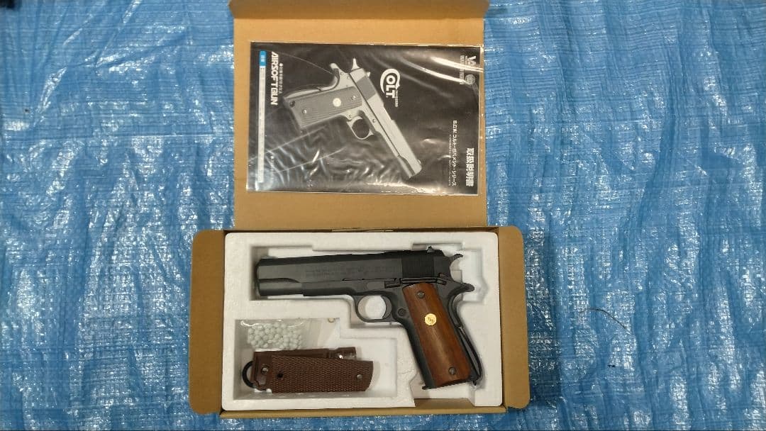 コルトガバメント1911A1カーボンブラック　ウェスタンアームズ