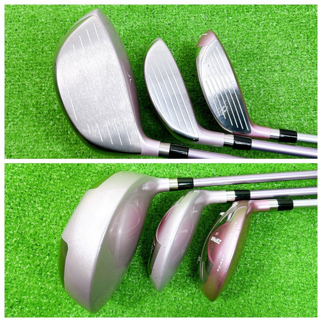 ミズノ ゼファー レディース クラブセット 11本 L 初心者 ZL-01他