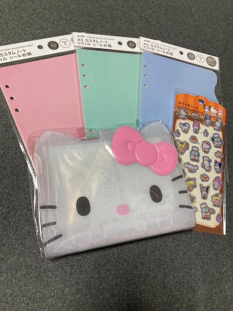 ハローキティ A5クリアファイルセット