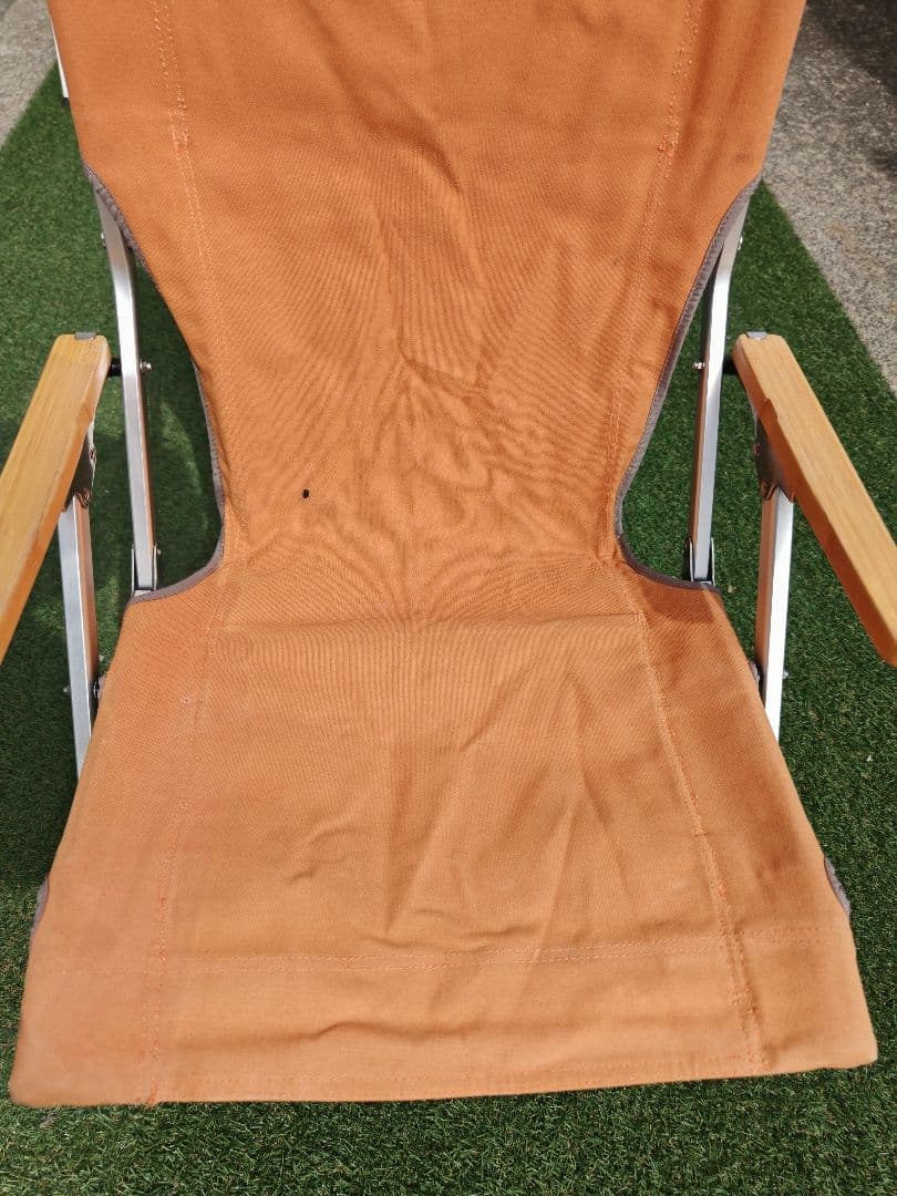 スノーピークローチェア　オレンジ