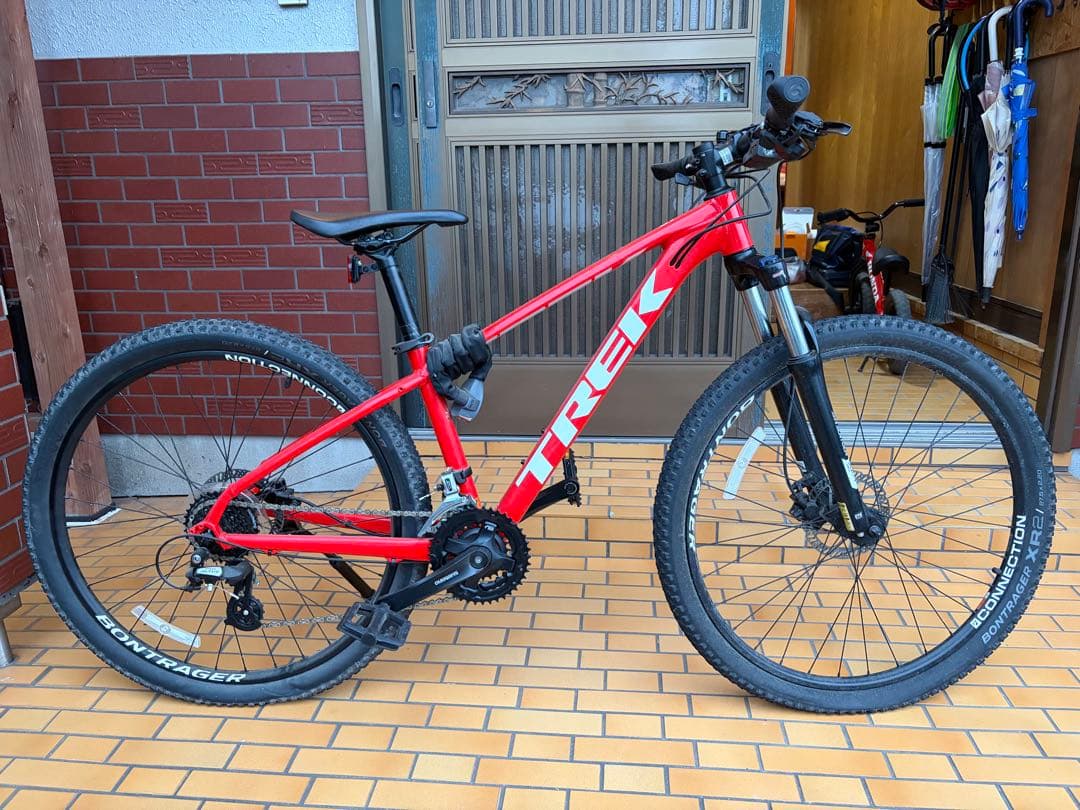 TREK マウンテンバイク レッド フレーム
