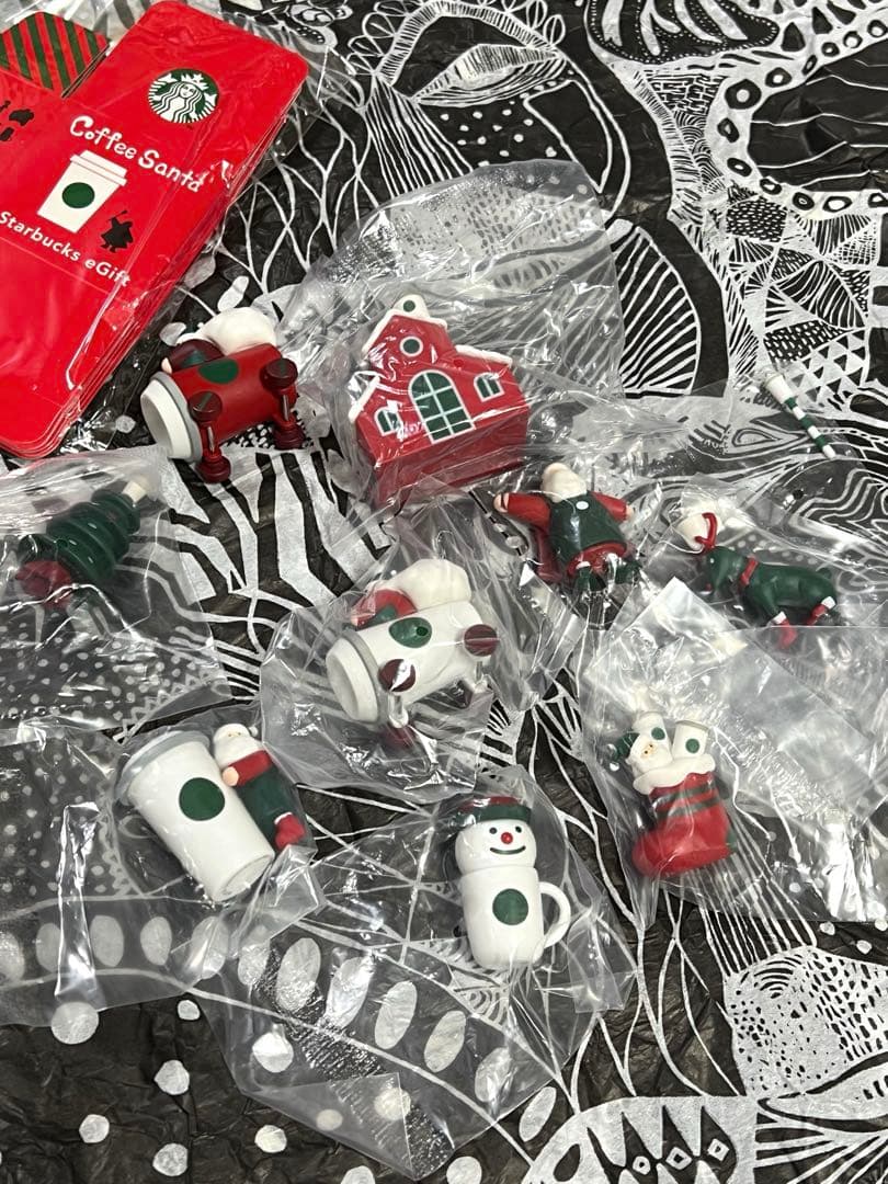 レア　スターバックス　日本　限定　非売品　コーヒーサンタ　オーナメント　飾り