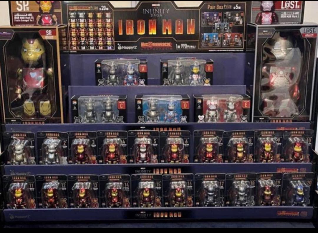 ベアブリック 新品　棚付き　フルコンプリートセット　SP賞　ラストワン含む