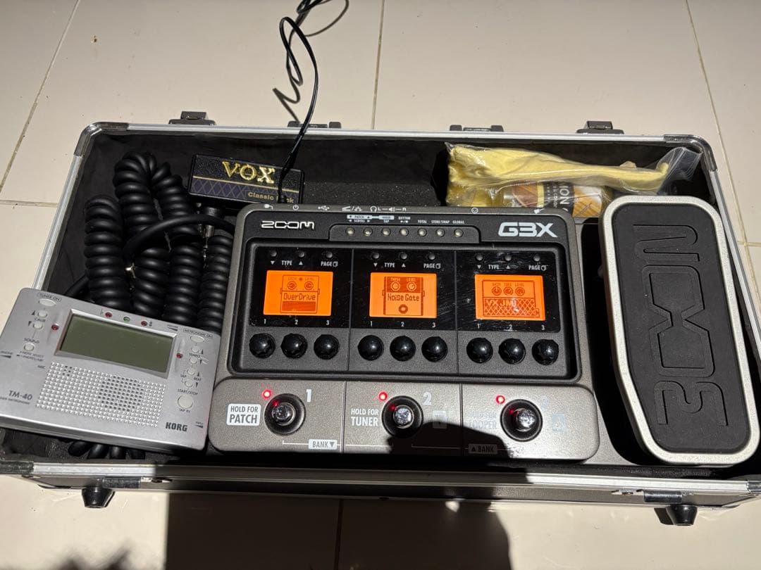 ギター Zoom G3X VOX Classic Rock AP-CR