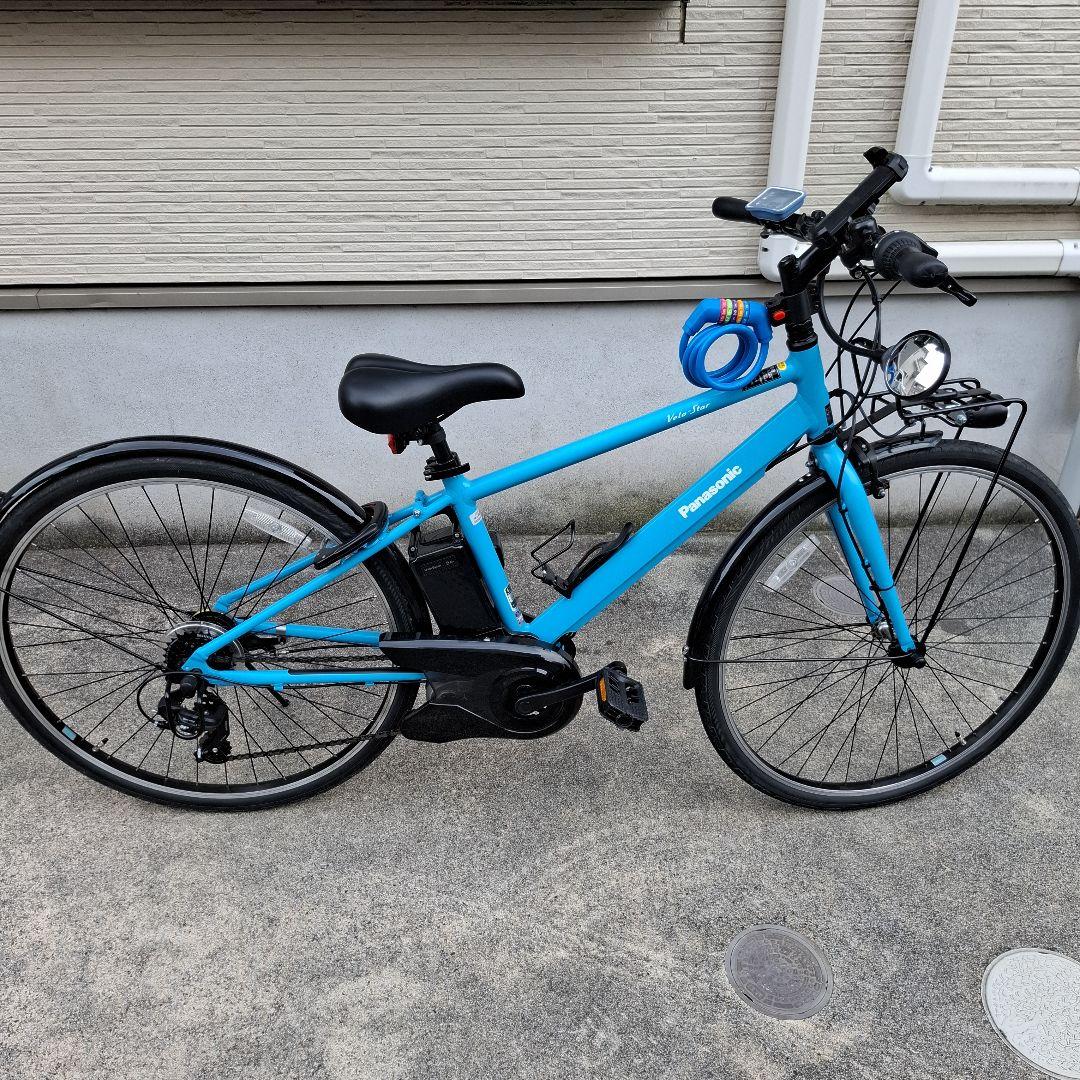 Panasonic 電動アシスト自転車ベロスター 青