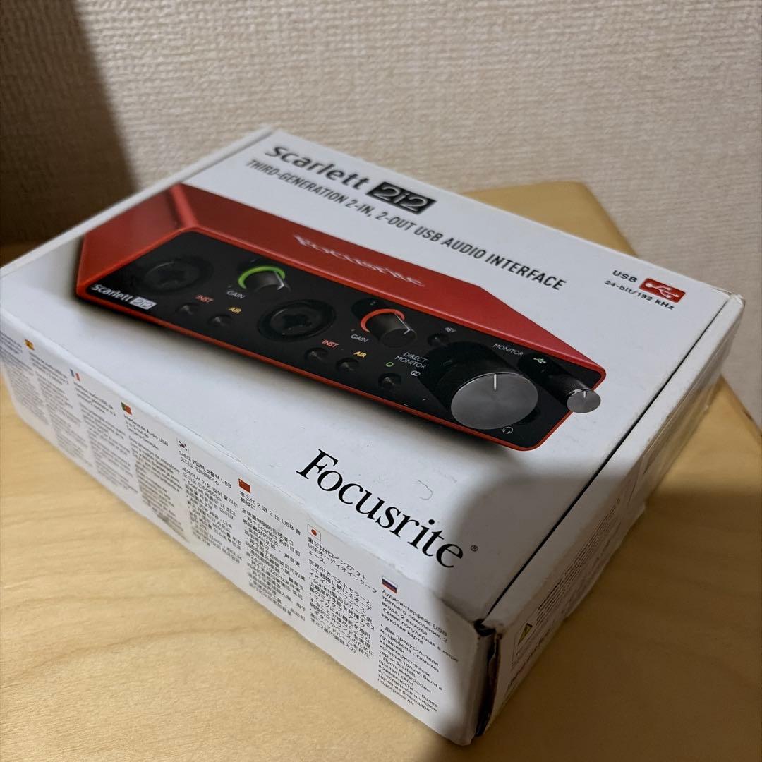 DTM・DAW Scarlett 2i2
