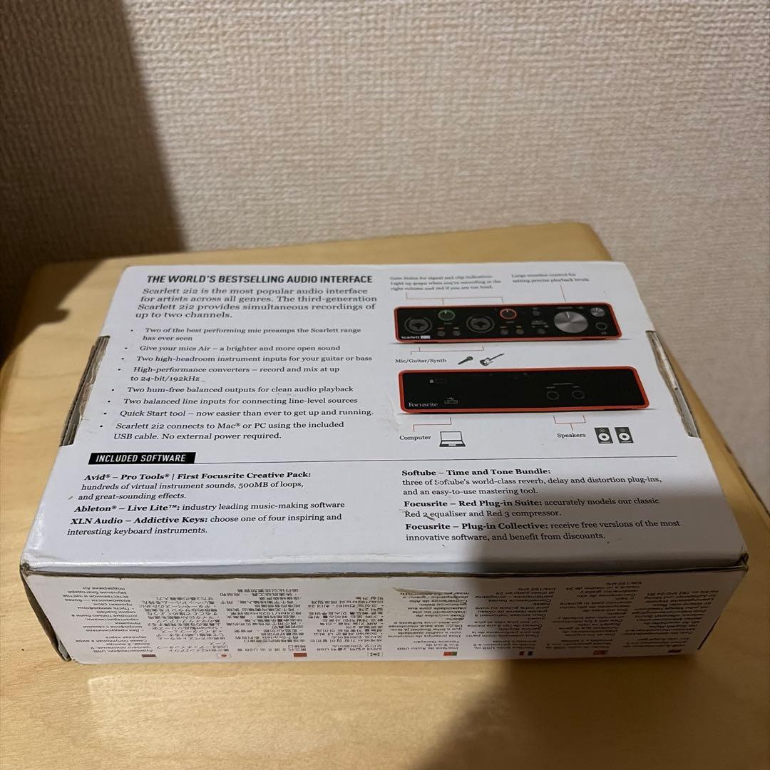 DTM・DAW Scarlett 2i2