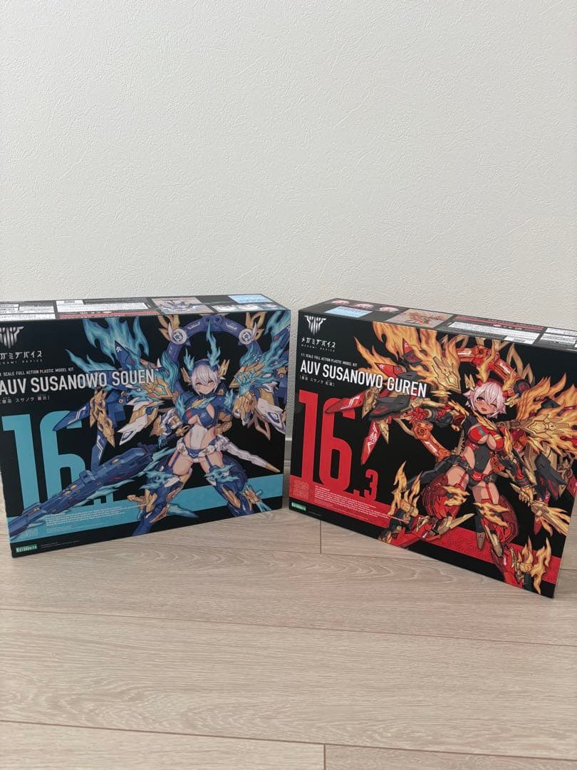 新品未開封　皇巫スサノヲ紅蓮+皇巫スサノヲ蒼炎