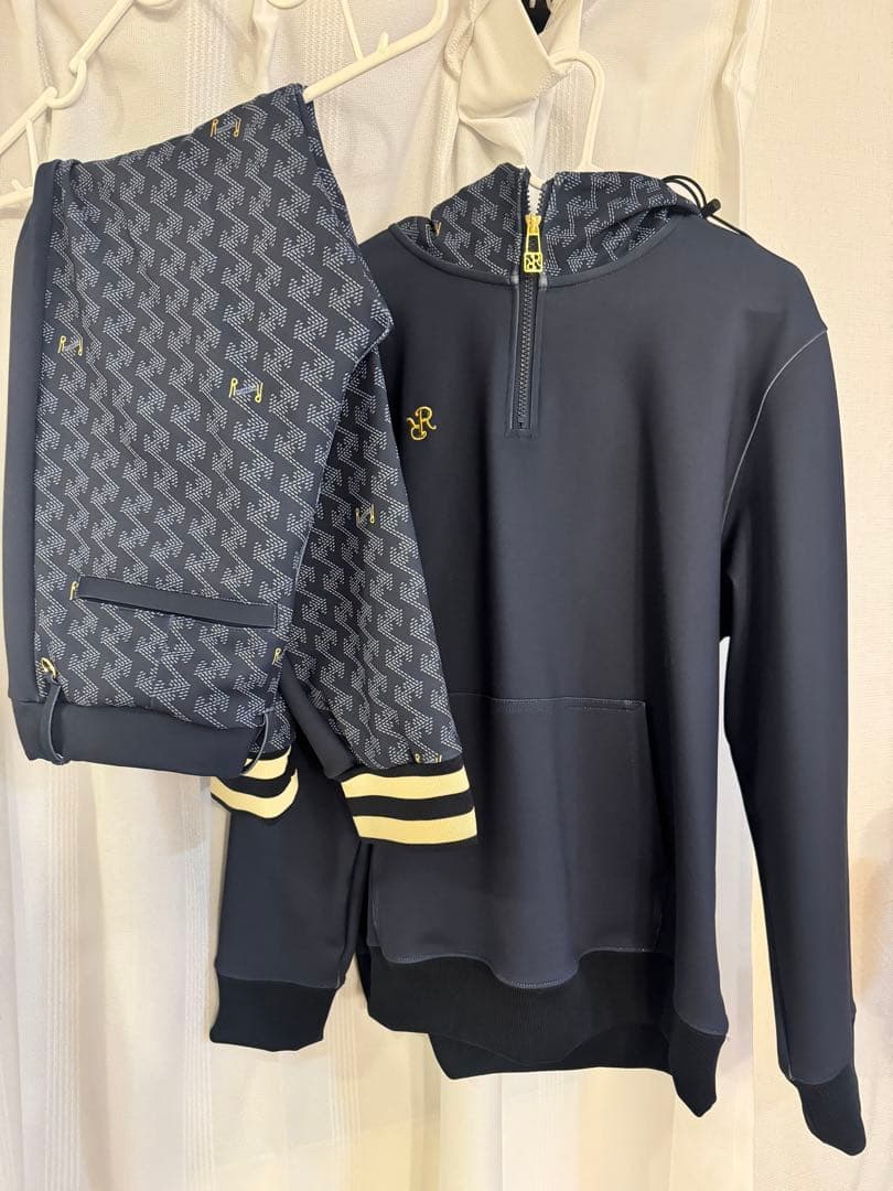 フード付きプルオーバー メンズゴルフウェア