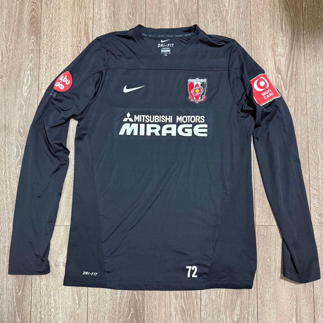 支給品 Nike 浦和レッズ 2014シーズン トレーニングトップ ロングT