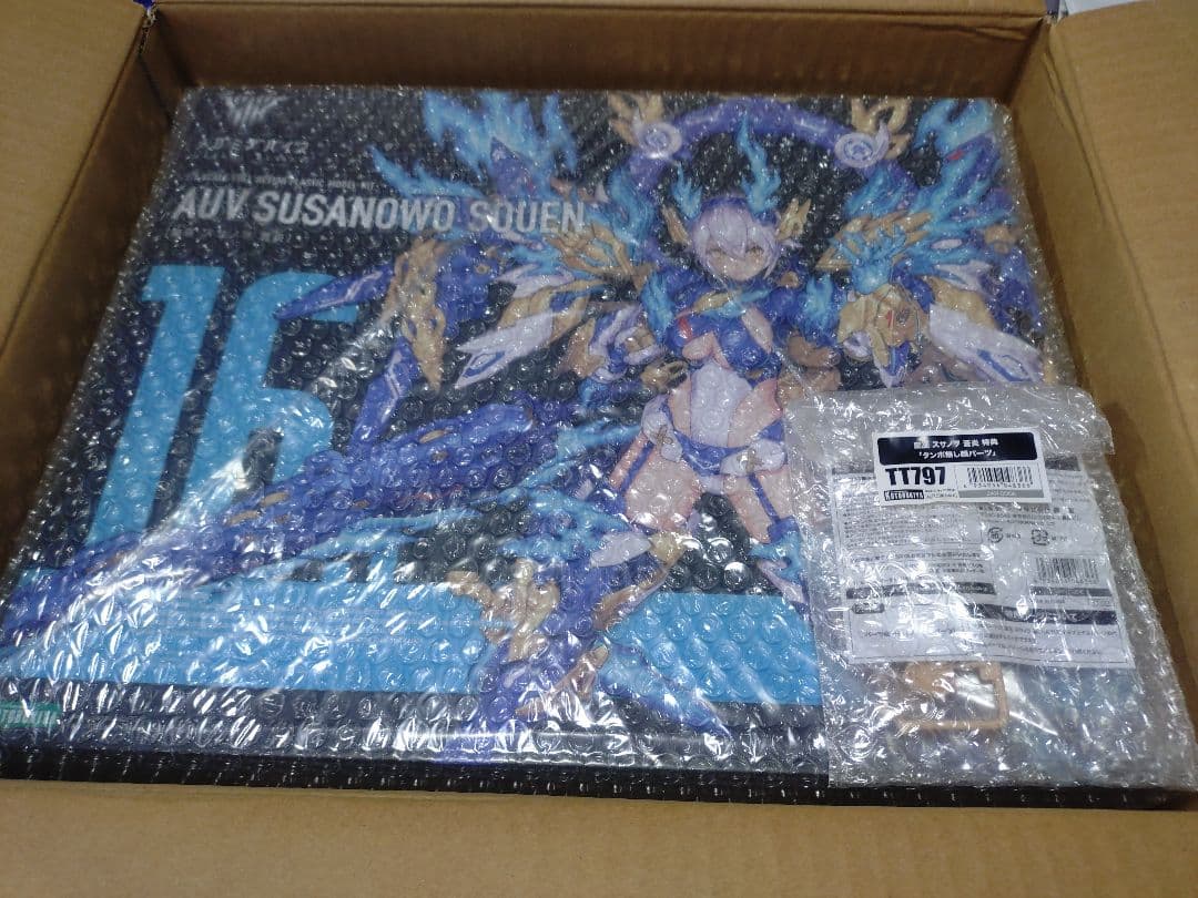 定価以下 コトブキヤ 皇巫 スサノヲ 蒼炎 特典付き