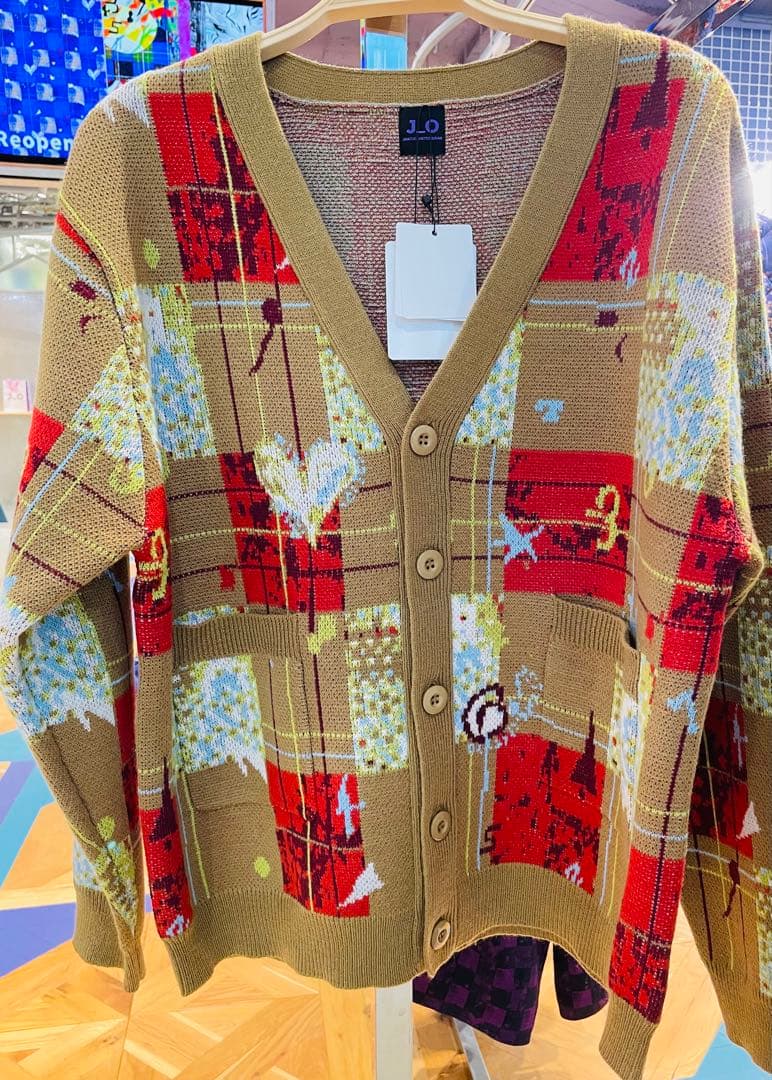 新品 ヤンチェオンテンバール J_O ORIGINALニットカーディガン