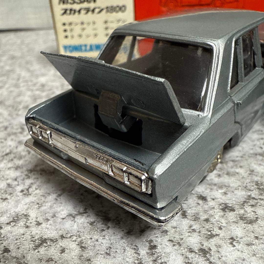 絶版ハコスカ　ダイヤペットNo.225NISSAN￼スカイライン1800 銀色