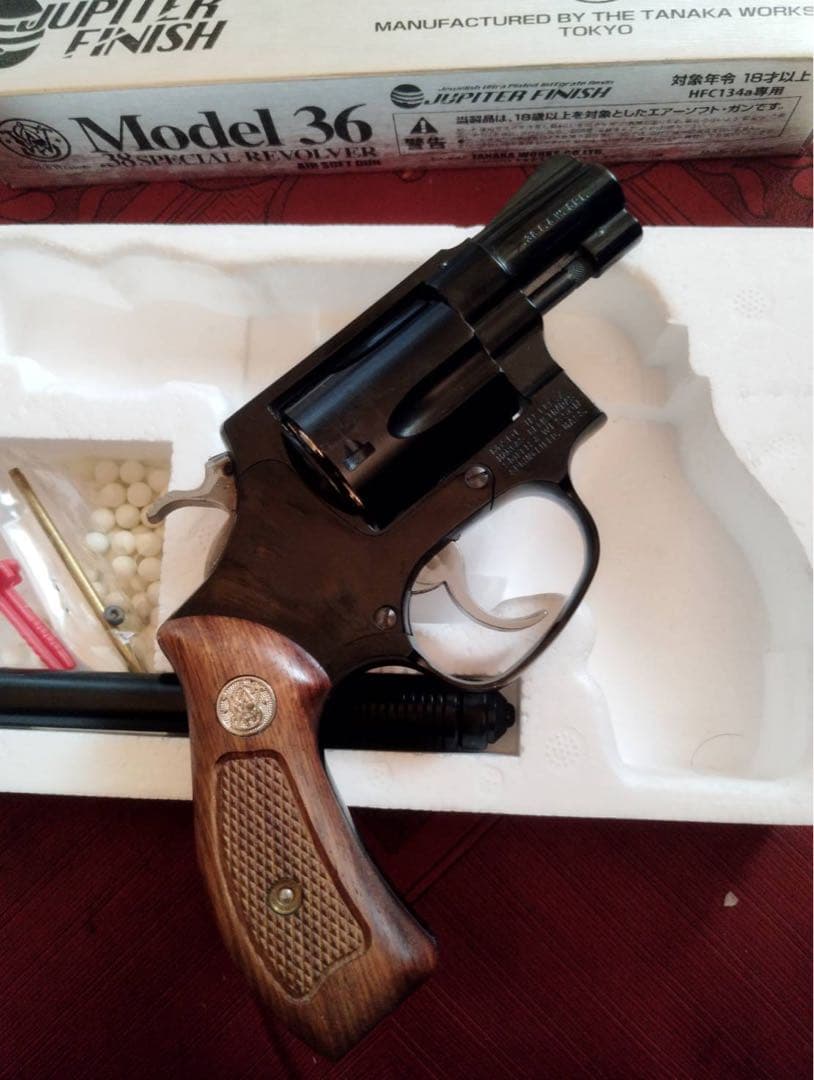 スミス&ウェッソンM36.2インチ スチールジュピターフィニッシュver.2
