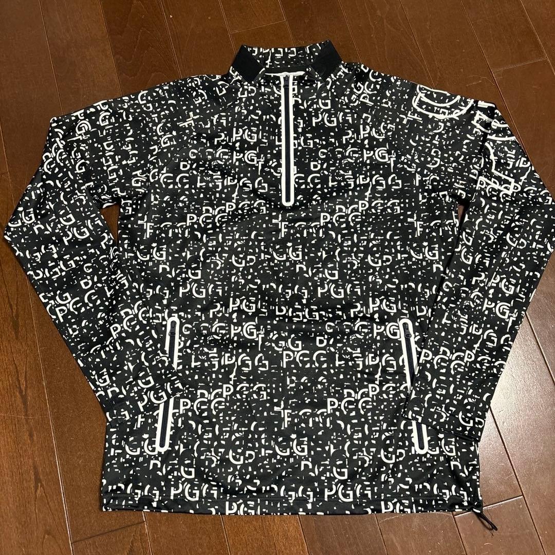 パーリーゲイツPGGサーモニットカルゼハーフジッパーnayami.DENサイズ5