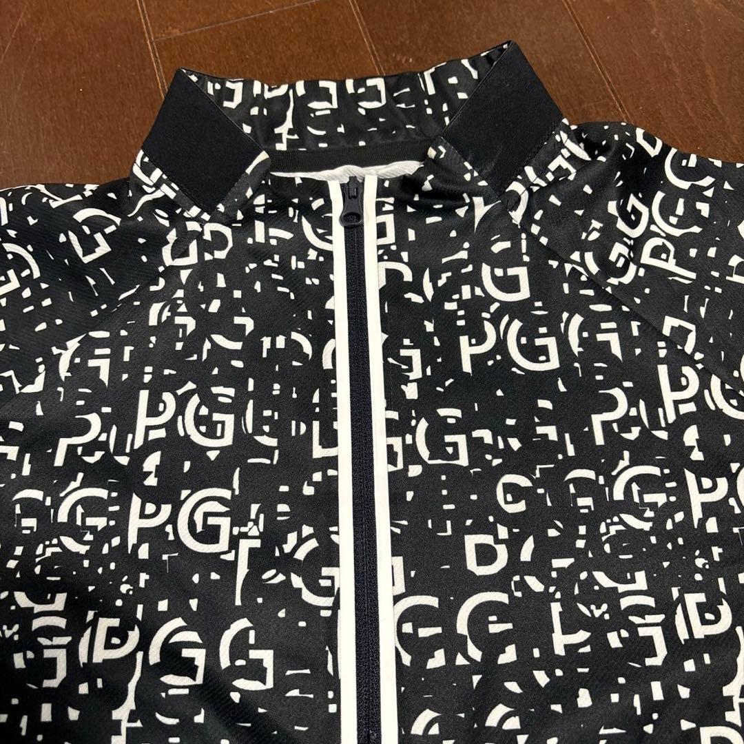 パーリーゲイツPGGサーモニットカルゼハーフジッパーnayami.DENサイズ5