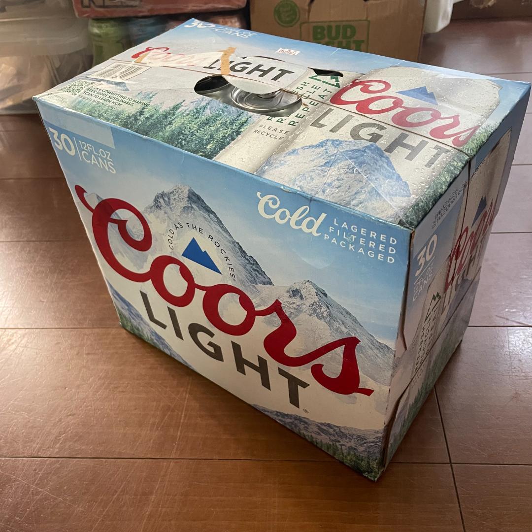 【日本未入荷】Coors Light クアーズ ライト ビール 30缶入り