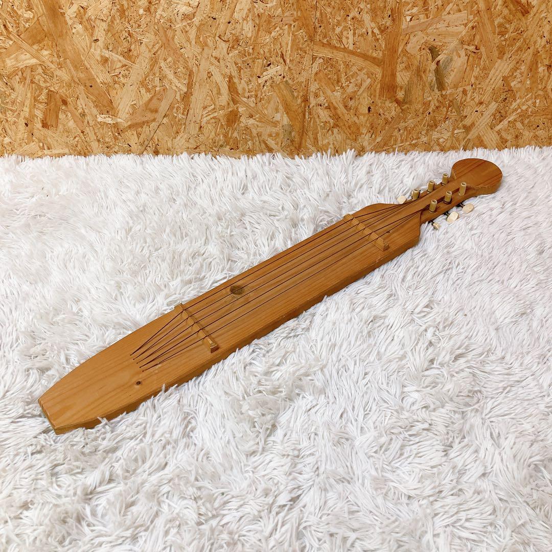 アイヌ楽器　トンコリ　五弦琴　ゴールデンカムイ