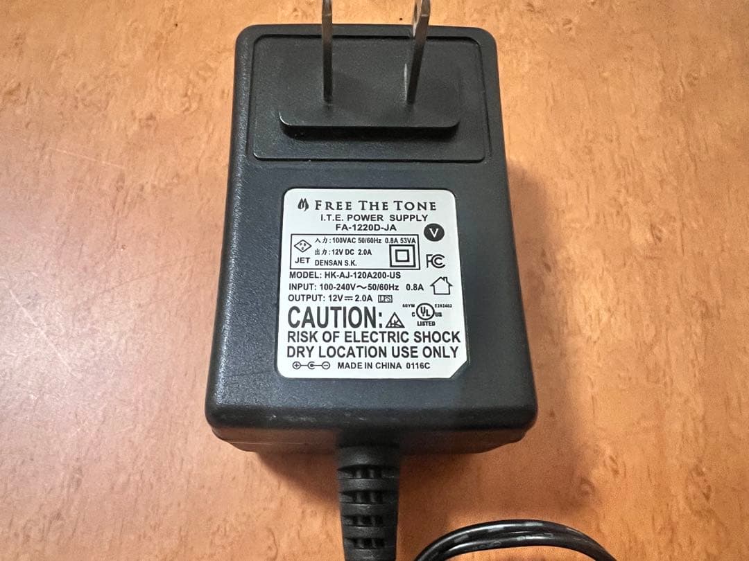 ギター FREE THE TONE PT-3D DC POWER SUPPLY