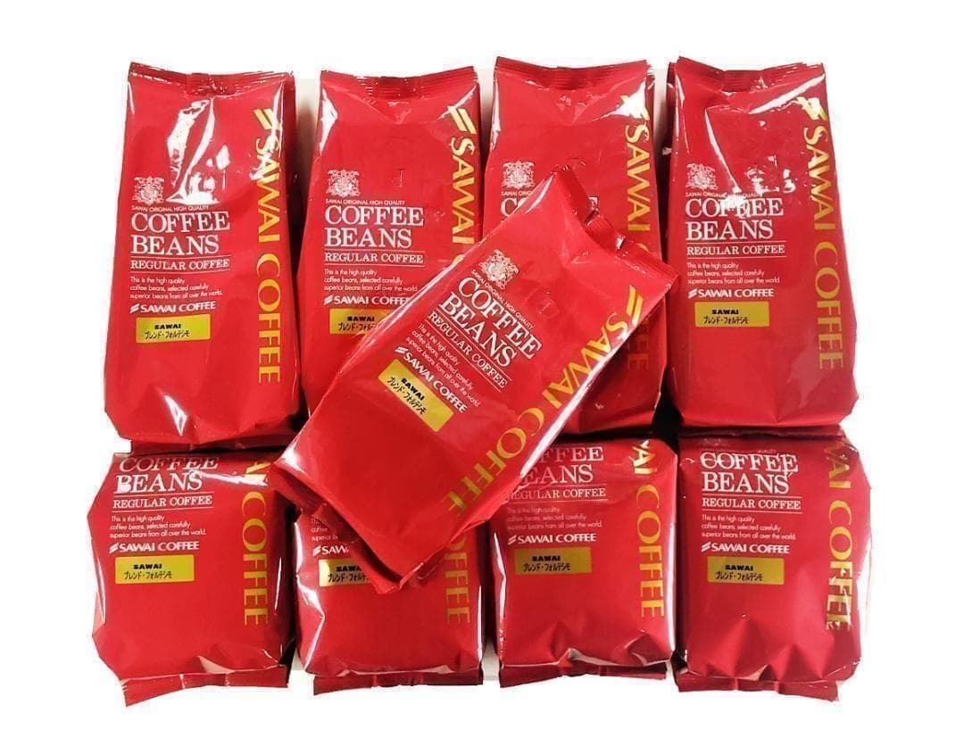 【新品・9袋】澤井珈琲 ブレンドフォルテシモ 約450杯分 豆のまま 珈琲