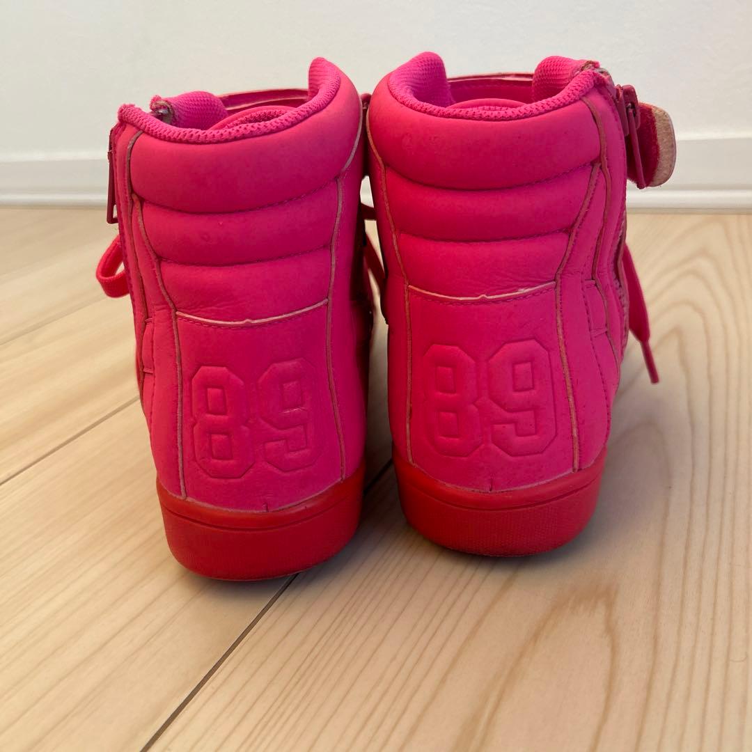 パーリーゲイツ ピンク ゴルフシューズ