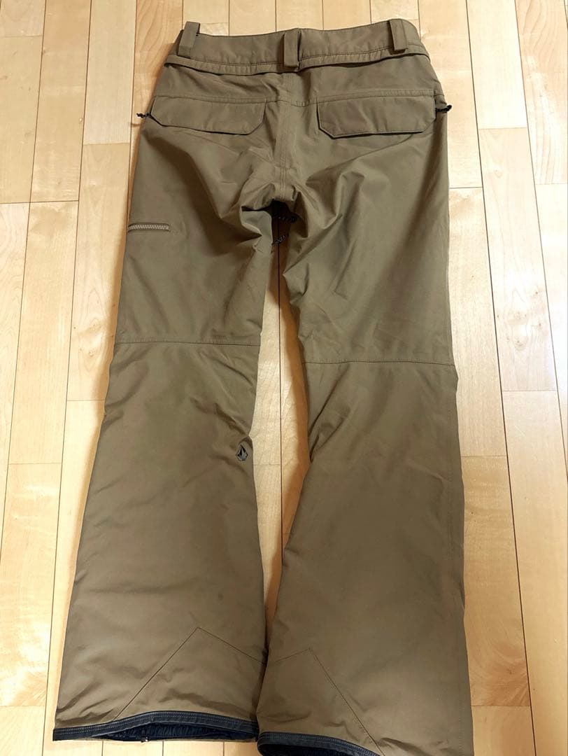 VOLCOM GORE-TEXスノーボードパンツ レディース ベージュ　Sサイズ